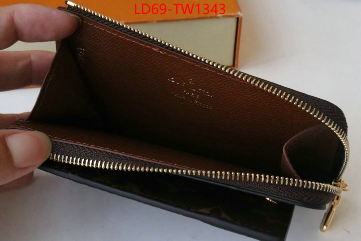 LV Bags(TOP)-Wallet,ID: TW1343,$: 69USD