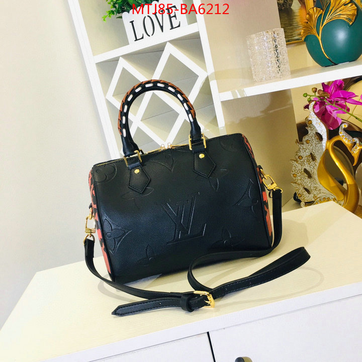 LV Bags(4A)-Speedy-,high quality replica ,ID: BA6212,$: 85USD