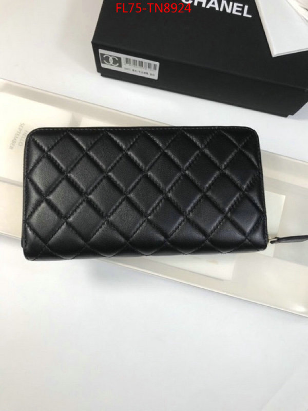 Chanel Bags(4A)-Wallet-,ID: TN8924,$: 75USD