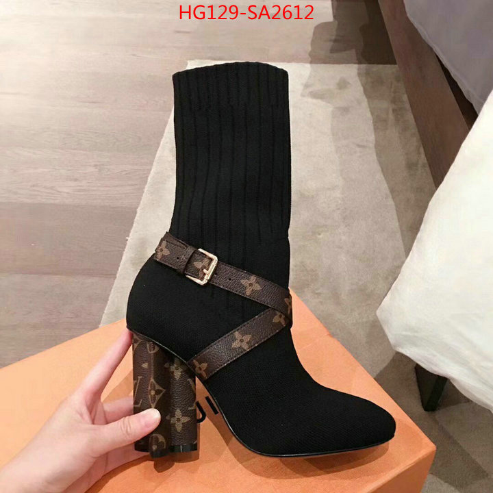 Women Shoes-LV,knockoff highest quality , ID:SA2612,$: 129USD