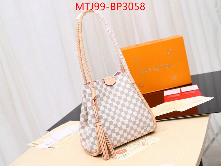 LV Bags(4A)-Handbag Collection-,ID: BP3058,$: 99USD