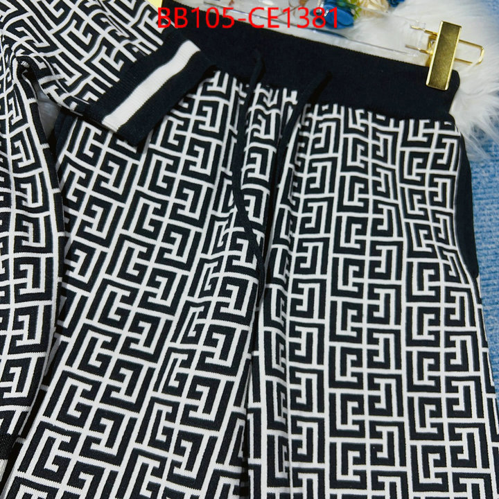 Clothing-Fendi,perfect , ID: CE1381,$: 105USD