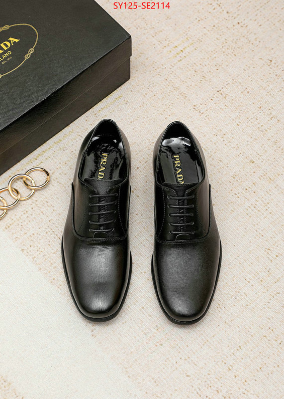 Men Shoes-Prada,aaaaa+ replica designer , ID: SE2114,$: 125USD