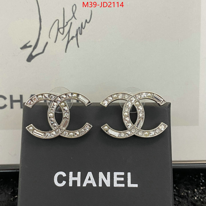 Jewelry-Chanel,highest quality replica , ID: JD2114,$: 39USD
