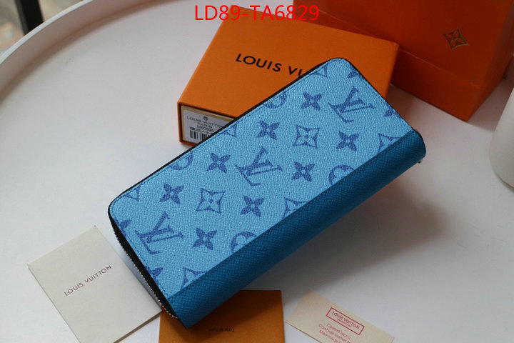 LV Bags(TOP)-Wallet,ID: TA6829,$: 89USD