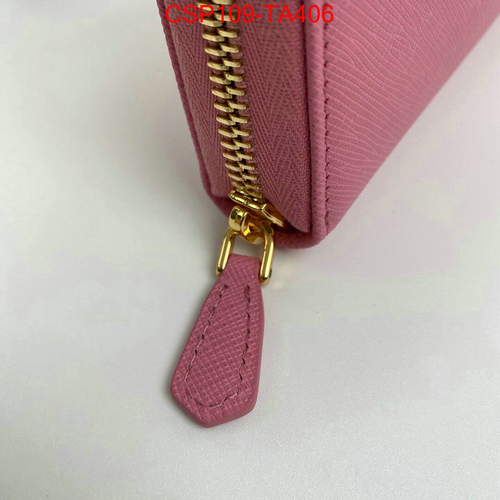 Prada Bags(TOP)-Wallet,ID:TA406,$: 109USD