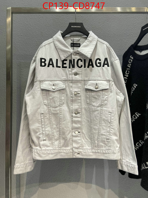 Clothing-Balenciaga,shop now , ID: CD8747,$: 139USD