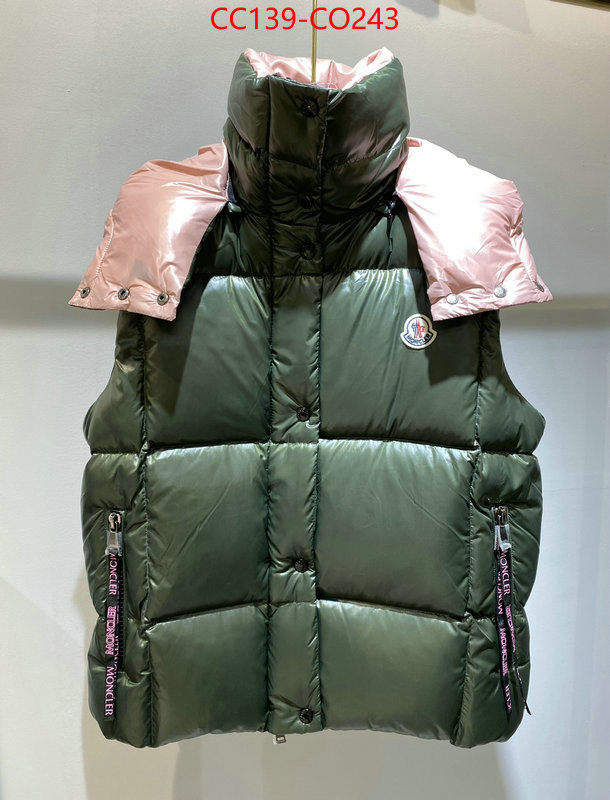 Down jacket Women-Moncler,buy 1:1 , ID: CO243,$: 139USD