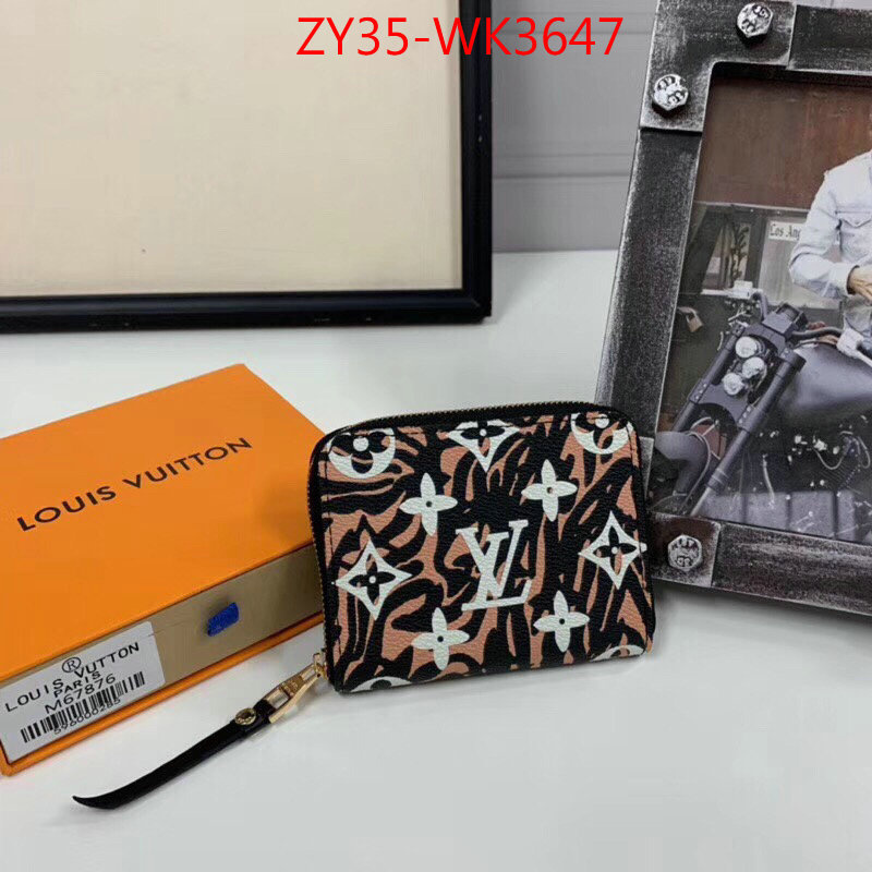 LV Bags(4A)-Wallet,ID: WK3647,$:35USD