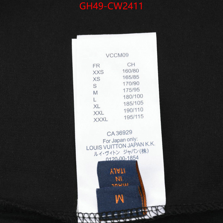 Clothing-LV,luxury cheap , ID: CW2411,$: 49USD