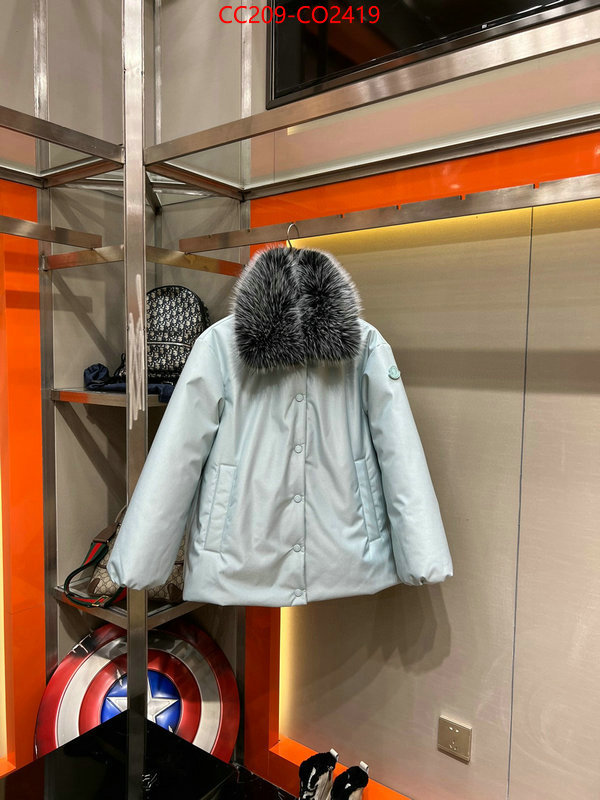 Down jacket Women-Moncler,replica designer , ID: CO2419,$: 209USD