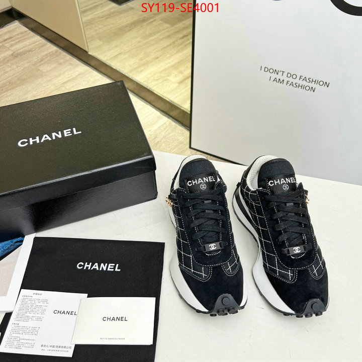 Women Shoes-Chanel,replica shop , ID: SE4001,$: 119USD