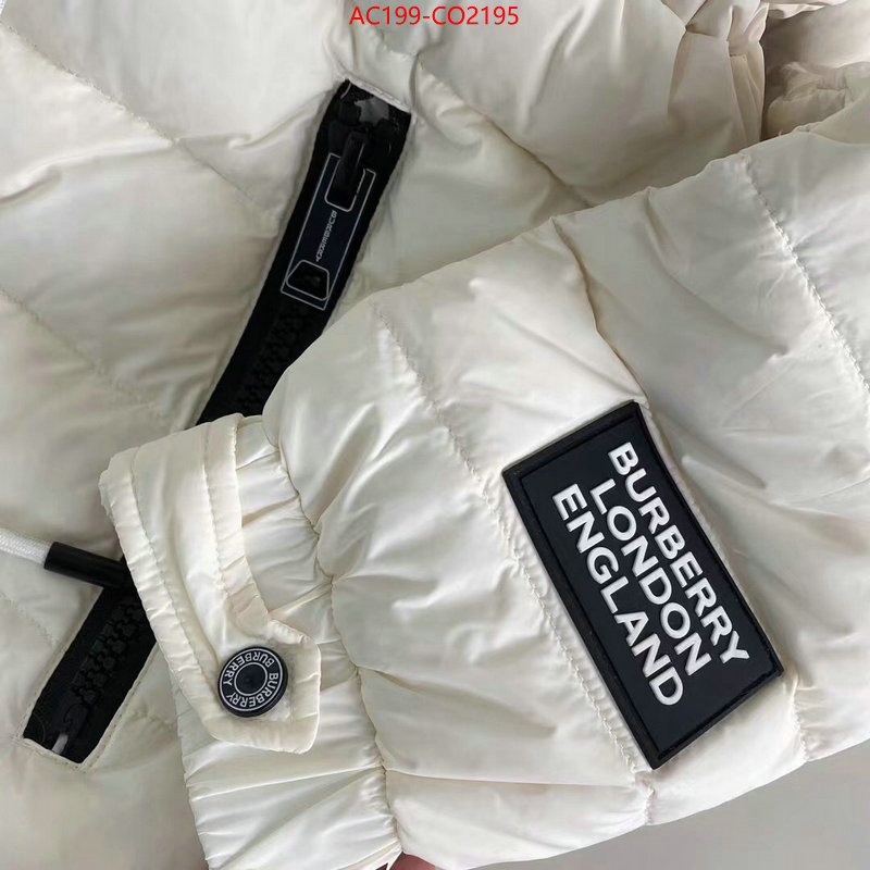 Down jacket Women-Burberry,replica online , ID: CO2195,$: 199USD