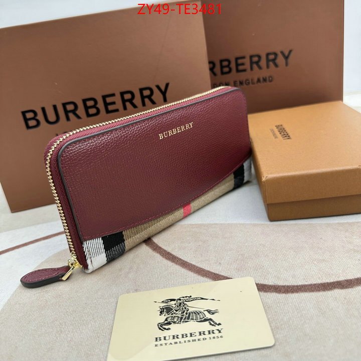 Burberry Bags(4A)-Wallet,what is aaaaa quality ,ID: TE3481,$: 49USD