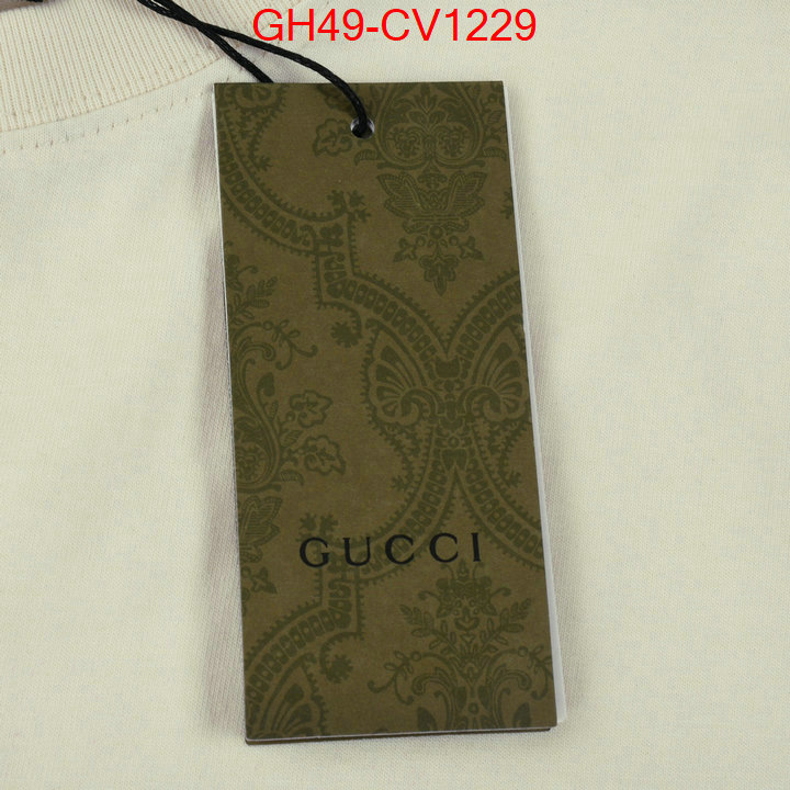 Clothing-Gucci,is it ok to buy , ID: CV1229,$: 49USD