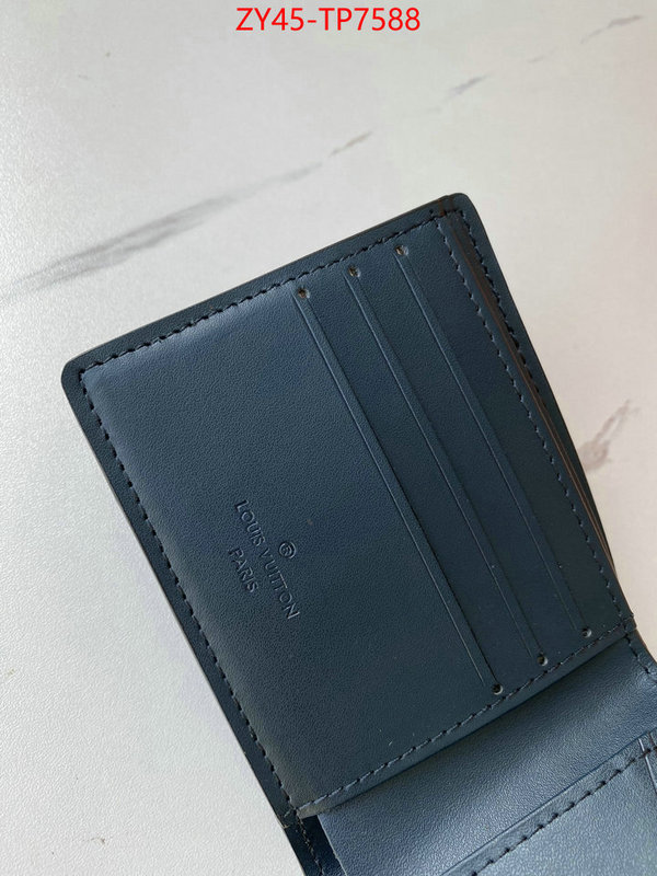 LV Bags(4A)-Wallet,store ,ID: TP7588,$: 45USD