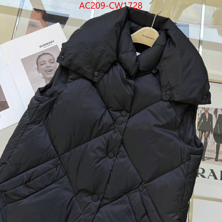 Down jacket Women-Burberry,what's the best to buy replica , ID: CW1728,$: 209USD