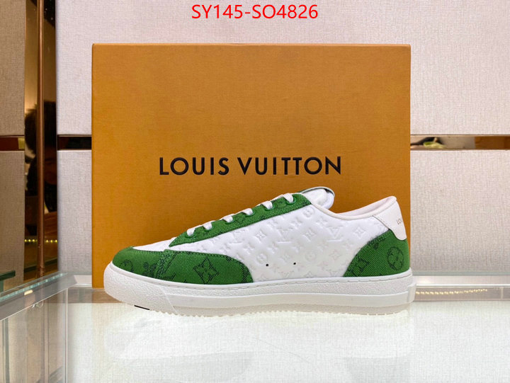 Men Shoes-LV,top quality designer replica , ID: SO4826,$: 145USD