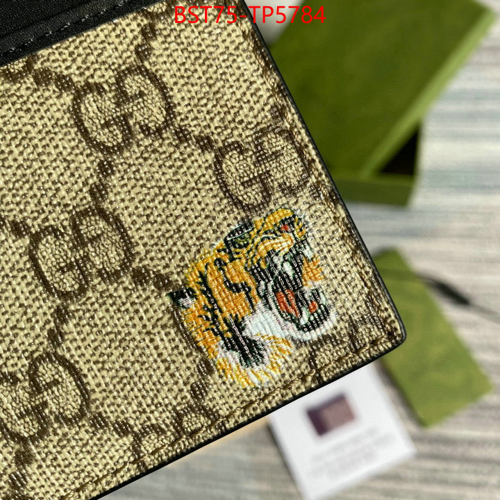 Gucci Bags(TOP)-Wallet-,ID: TP5784,$: 75USD