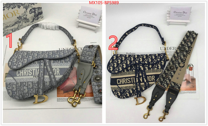 Dior Bags(4A)-Saddle-,ID: BP5989,$: 105USD