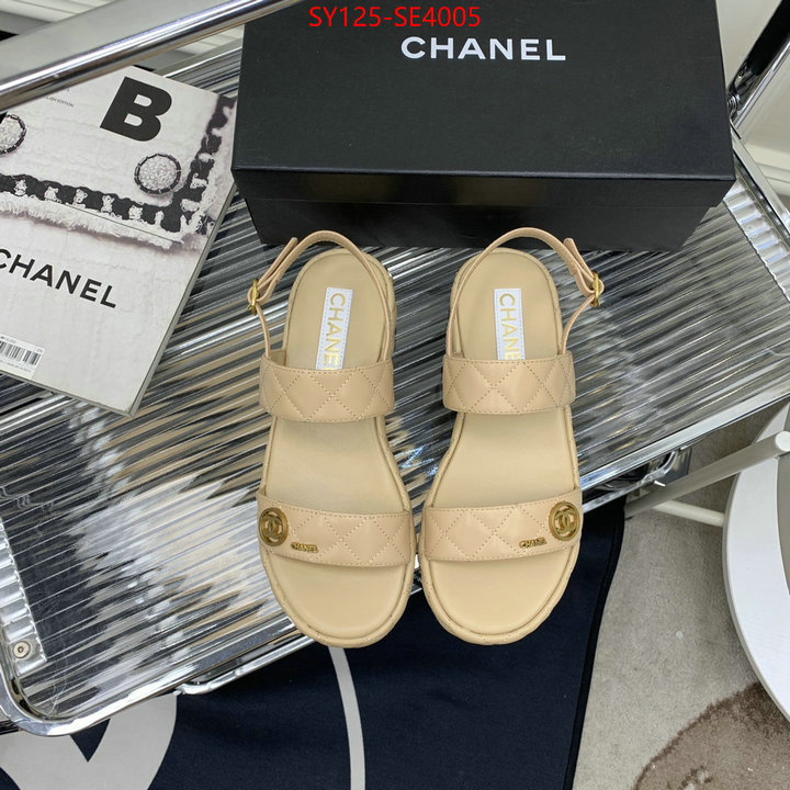 Women Shoes-Chanel,fake , ID: SE4005,$: 125USD