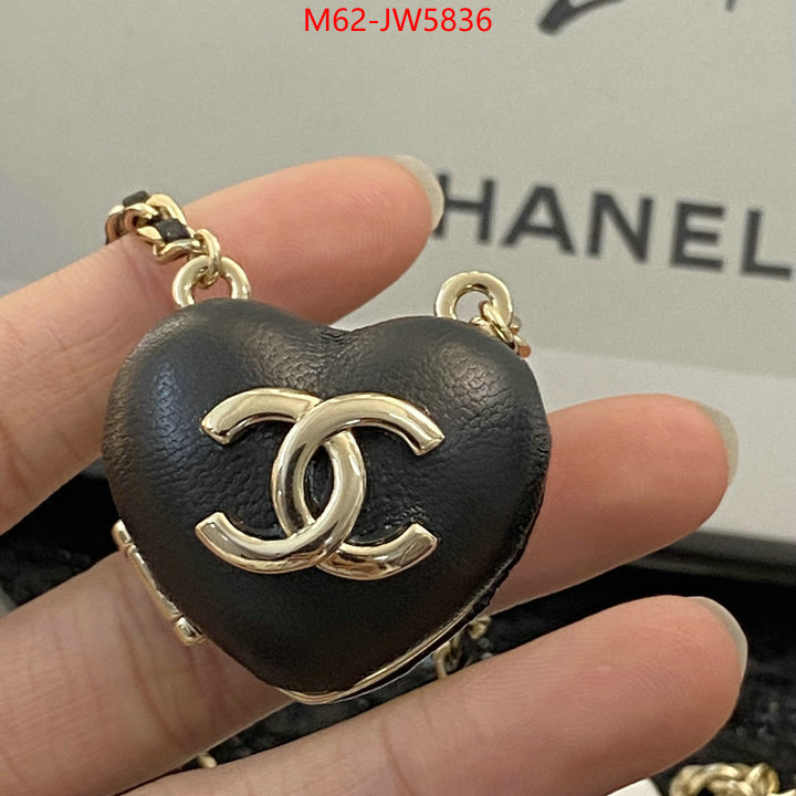 Jewelry-Chanel,replica every designer , ID: JW5836,$: 62USD