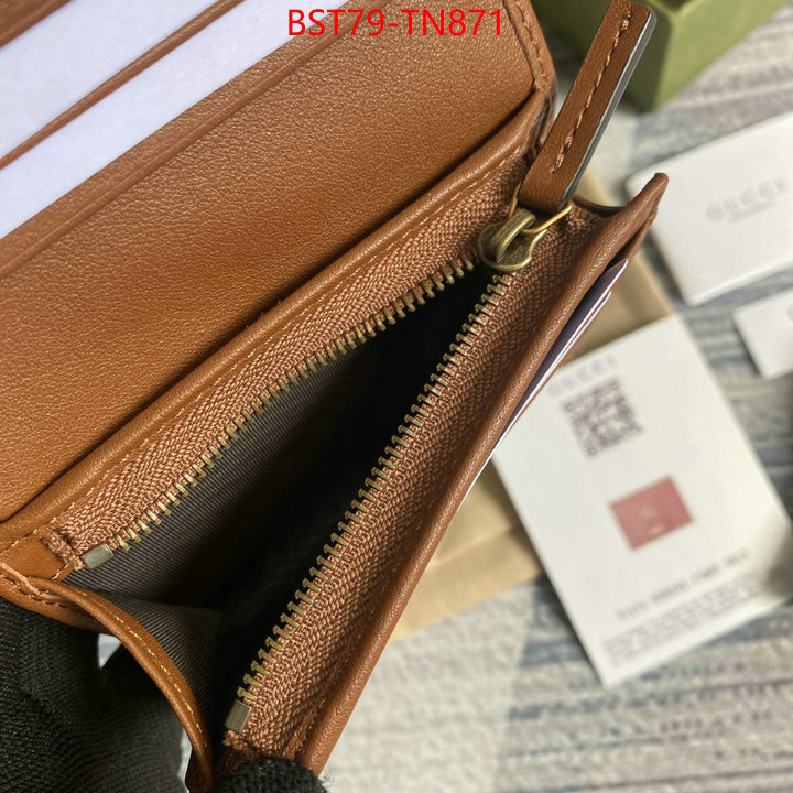 Gucci Bags(TOP)-Wallet-,ID: TN871,$: 79USD