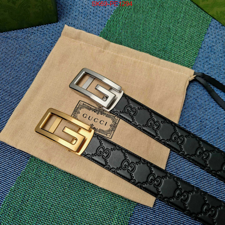 Belts-Gucci,high quality designer , ID: PE1294,$: 69USD