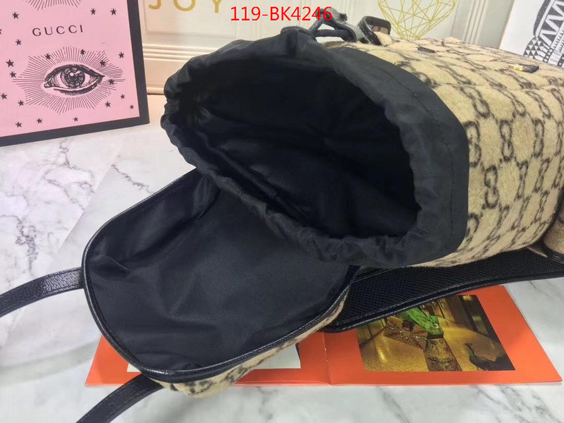 Gucci Bags(4A)-Backpack-,cheap replica designer ,ID: BK4246,$: 119USD