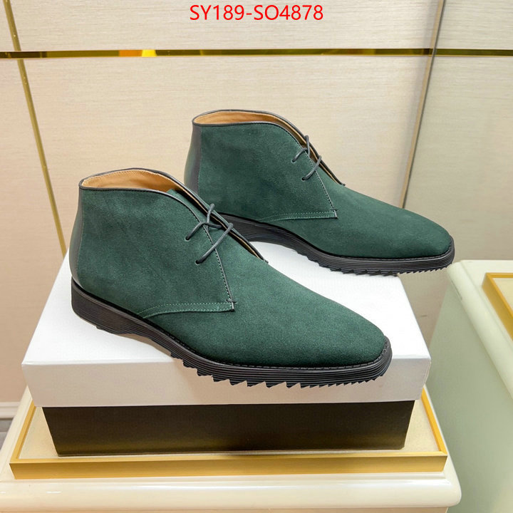 Men Shoes-Boots,mirror quality , ID: SO4878,$: 189USD