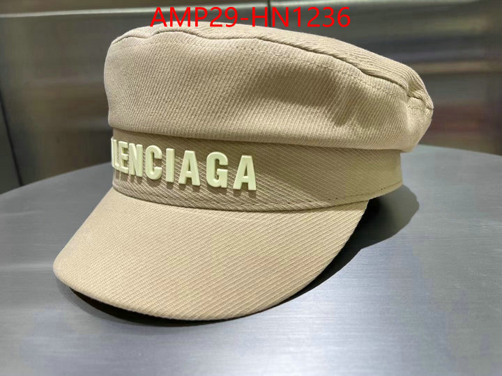 Cap (Hat)-Balenciaga,2023 aaaaa replica 1st copy , ID: HN1236,$: 29USD