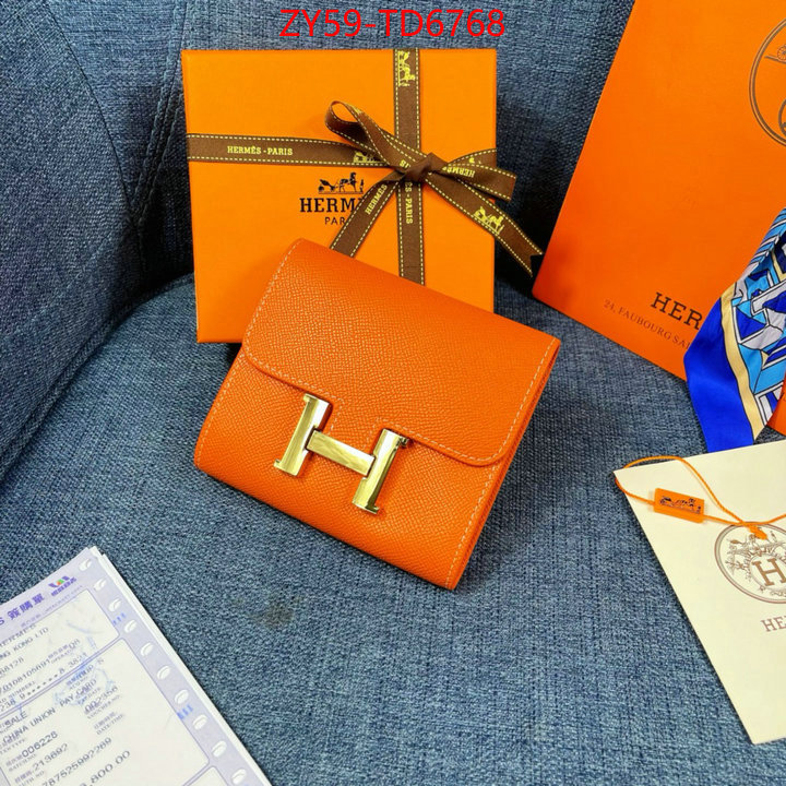 Hermes Bags(4A)-Wallet-,shop the best high quality ,ID: TD6768,$: 59USD