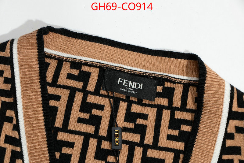 Clothing-Fendi,high quality designer , ID: CO914,$: 69USD