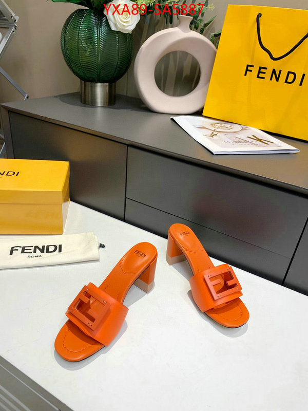 Women Shoes-Fendi,at cheap price , ID: SA5887,$: 89USD