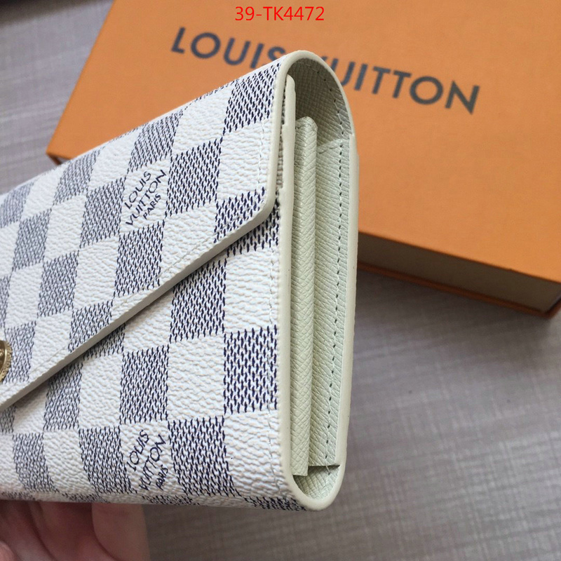 LV Bags(4A)-Wallet,ID: TK4472,$: 39USD