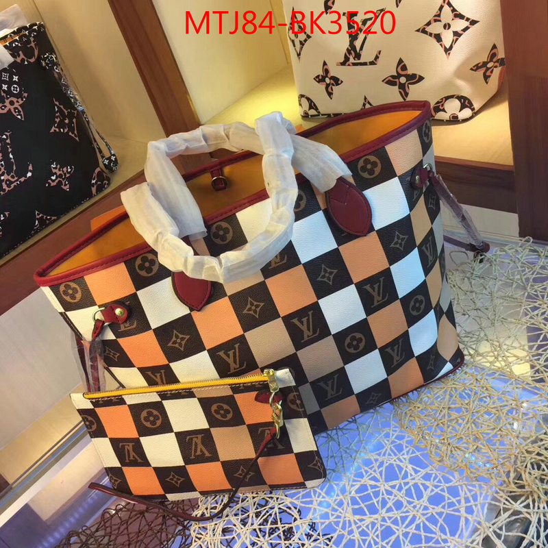 LV Bags(4A)-Neverfull-,good ,ID: BK3520,$:84USD