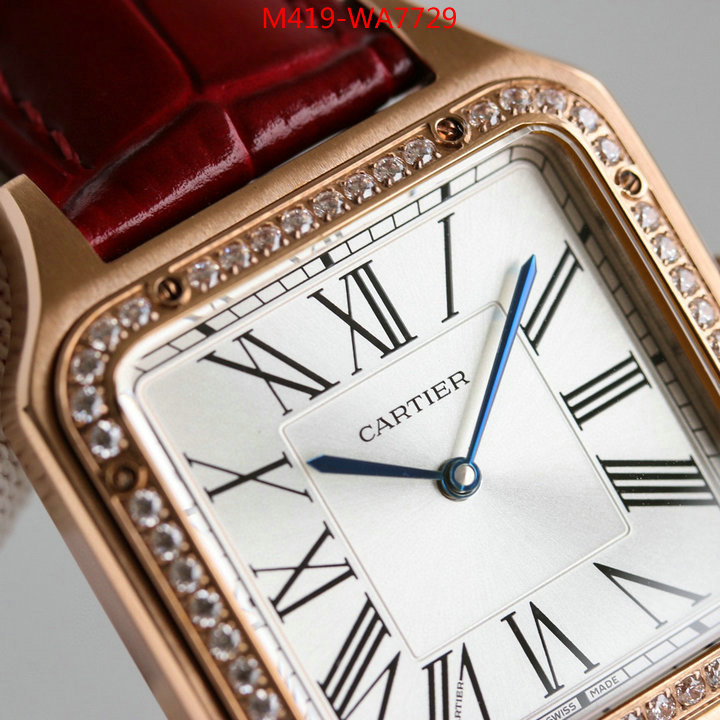 Watch(TOP)-Cartier,2023 replica , ID: WA7729,$: 419USD