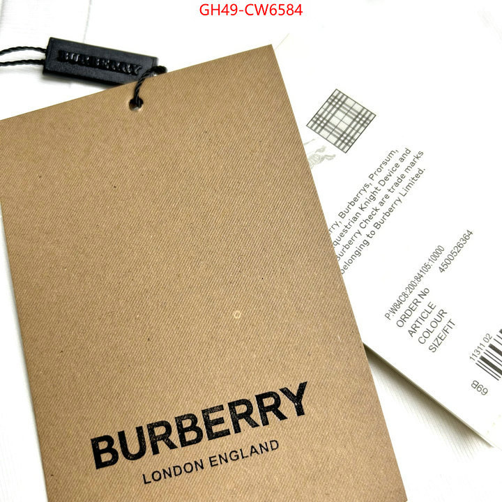 Clothing-Burberry,replica 1:1 , ID: CW6584,$: 49USD