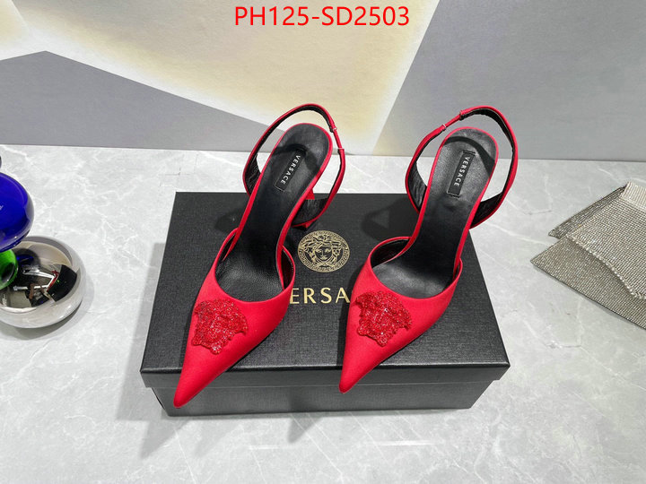 Women Shoes-Versace,where quality designer replica , ID: SD2503,$: 125USD