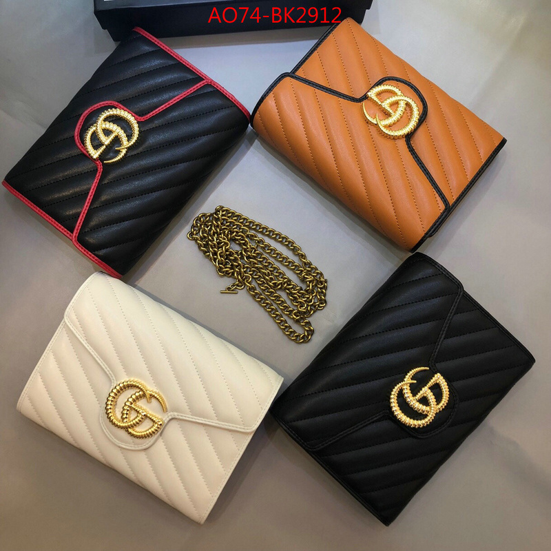 Gucci Bags(4A)-Wallet-,ID: BK2912,$:74USD