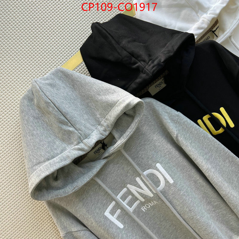 Clothing-Fendi,2023 perfect replica designer , ID: CO1917,$: 109USD