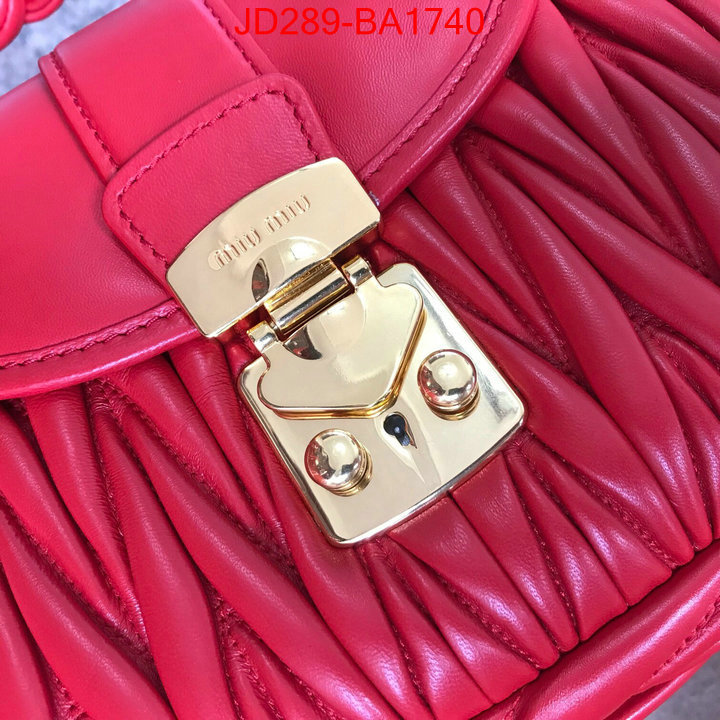 Miu Miu Bags(TOP)-Diagonal-,high quality ,ID: BA1740,$: 289USD