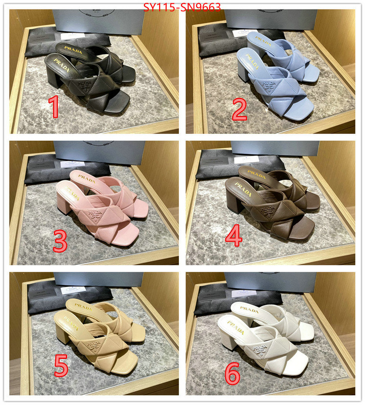 Women Shoes-Prada,best replica quality , ID: SN9663,$: 115USD