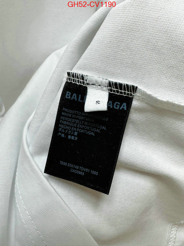 Clothing-Balenciaga,counter quality , ID: CV1190,$: 52USD