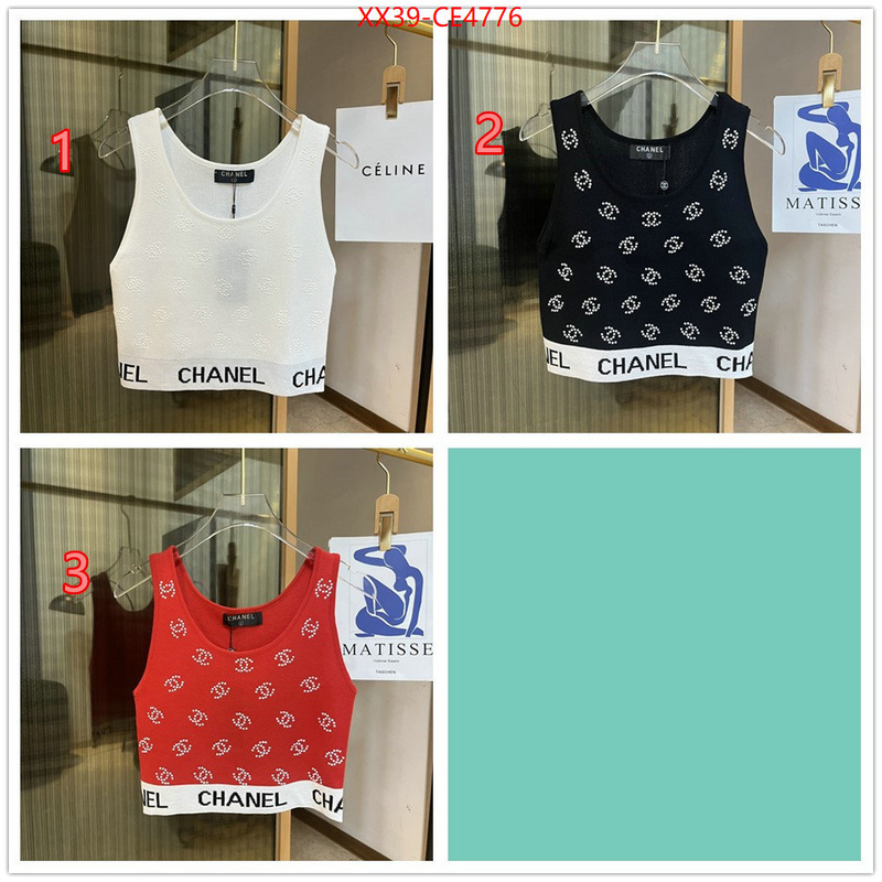 Clothing-Chanel,best quality fake , ID: CE4776,$: 39USD