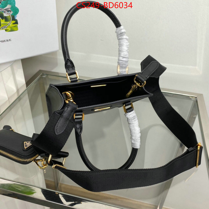 Prada Bags(TOP)-Diagonal-,ID: BD6034,$: 249USD