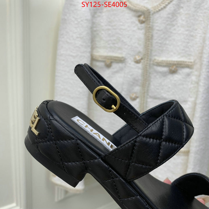 Women Shoes-Chanel,fake , ID: SE4005,$: 125USD