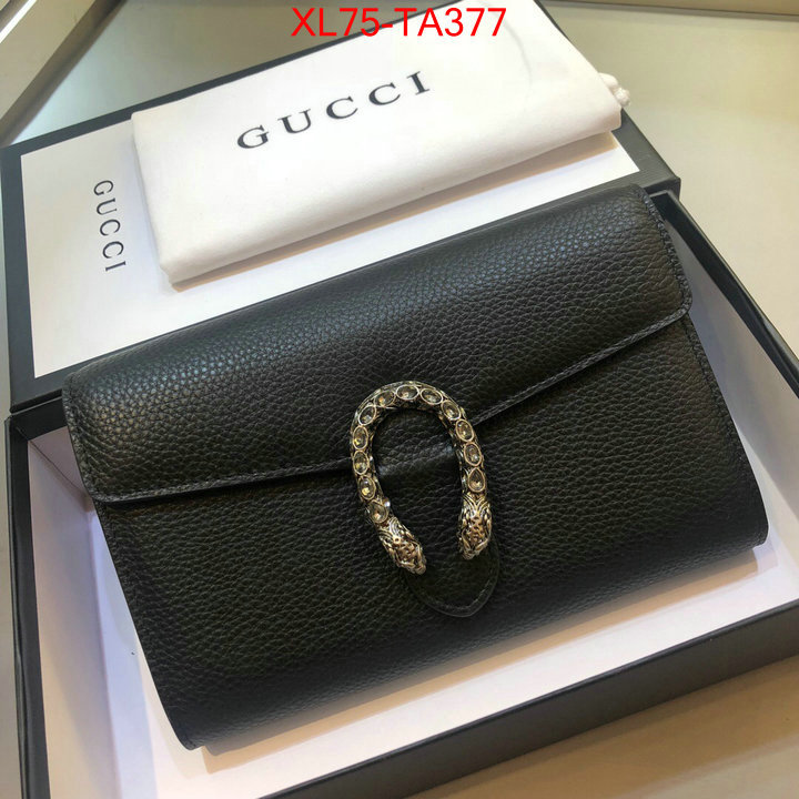 Gucci Bags(4A)-Wallet-,ID:TA377,$: 75USD