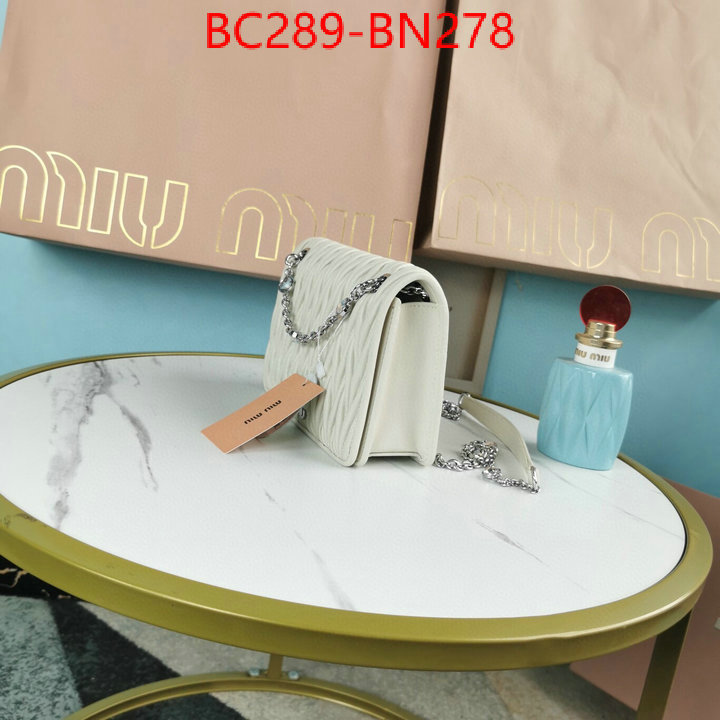 Miu Miu Bags(TOP)-Diagonal-,luxury ,ID: BN278,$: 289USD