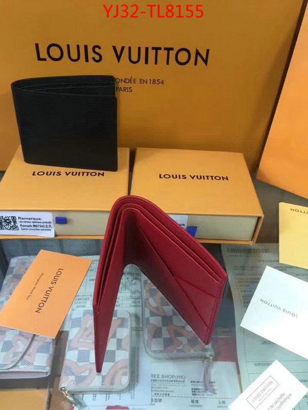 LV Bags(4A)-Wallet,ID: TL8155,$: 32USD